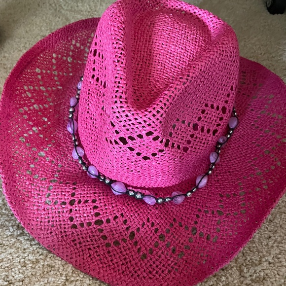 Accessories - Pink Cowgirl Hat